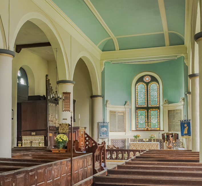 St Bart's Interior. 2018